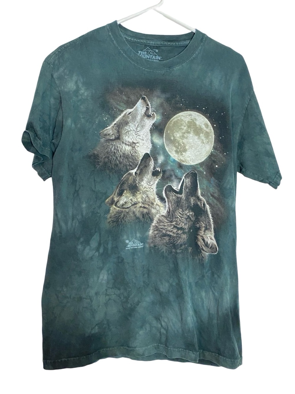 The Mountain Wolves Cool Tee Tshirt Mens Unisex Size Medium Animal Print C 18